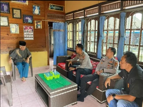 Koordinasi Dini Jadi Pesan Kapolsek Batanghari Leko saat Menemui Tokoh Adat