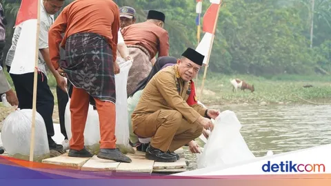 Pelestarian Danau Sibuk Libatkan Warga dan Penambahan Benih Ikan